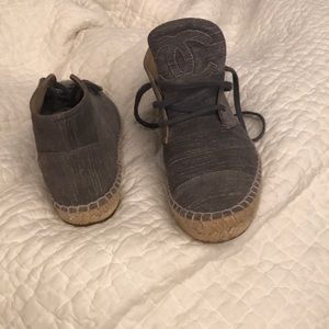 Chanel espadrille sneakers